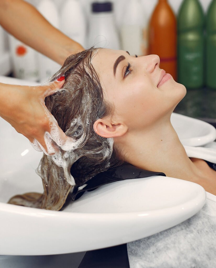 Professional hair care treatment and hair spa service at home in Dehradun for healthy and nourished hair