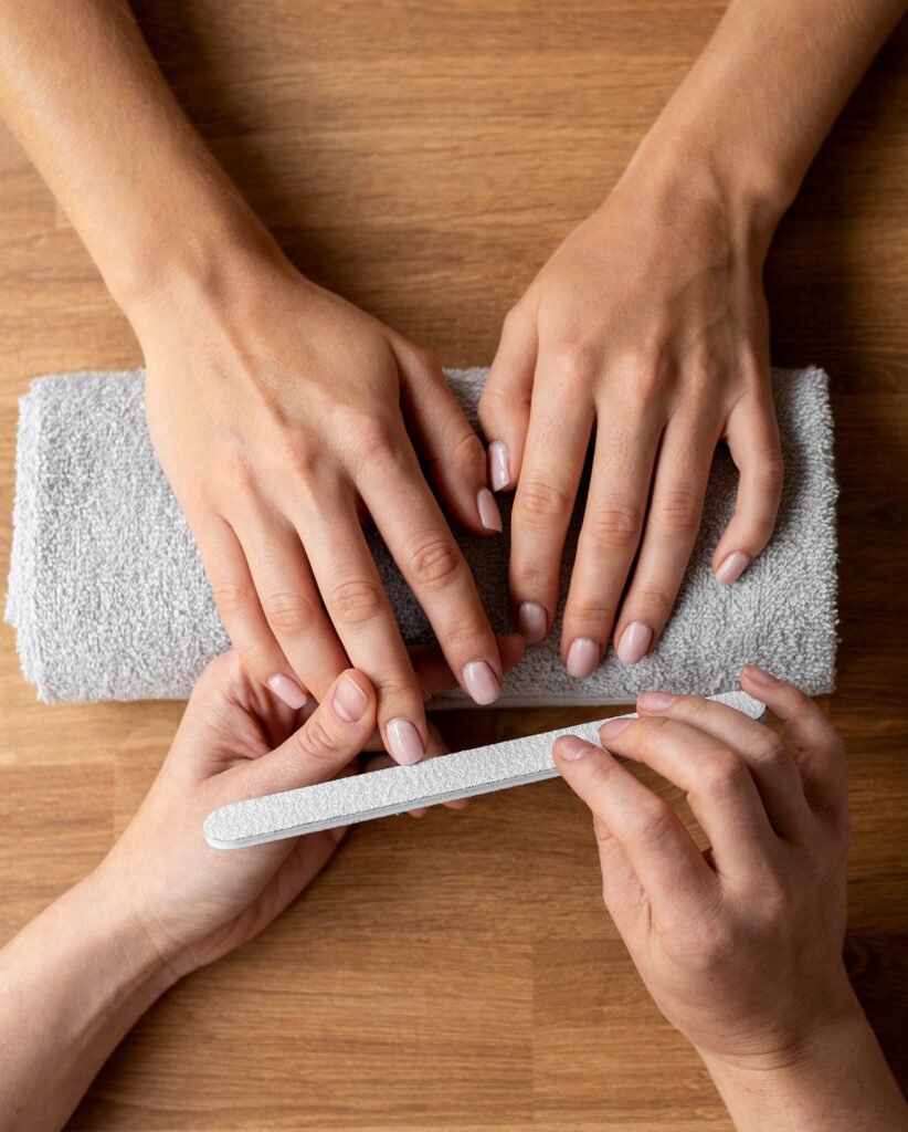 Professional nail care service at home in Dehradun for healthy and well-groomed nails