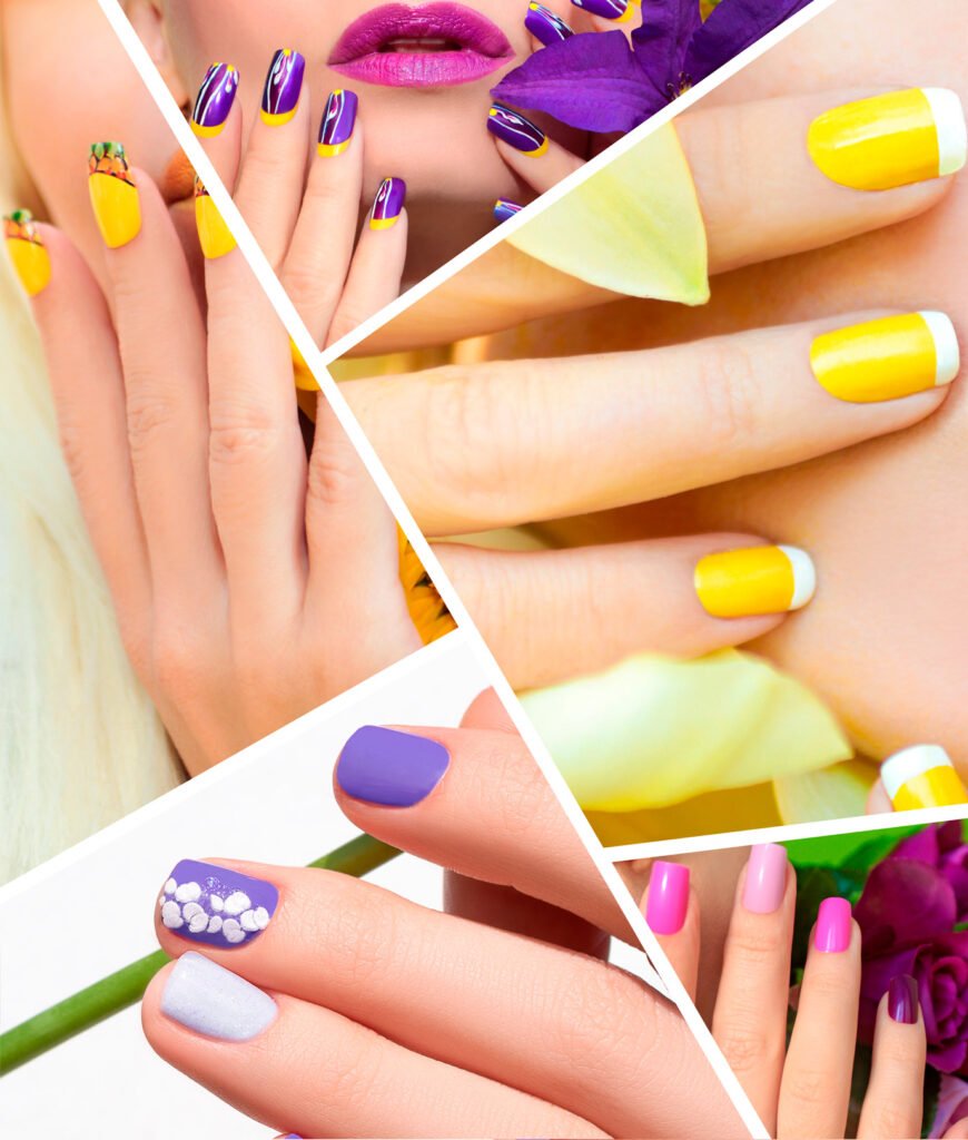 Professional gel nail extension and nail art service at home in Dehradun